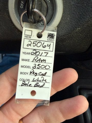 2017 RAM 3500 Chassis Cab Tradesman